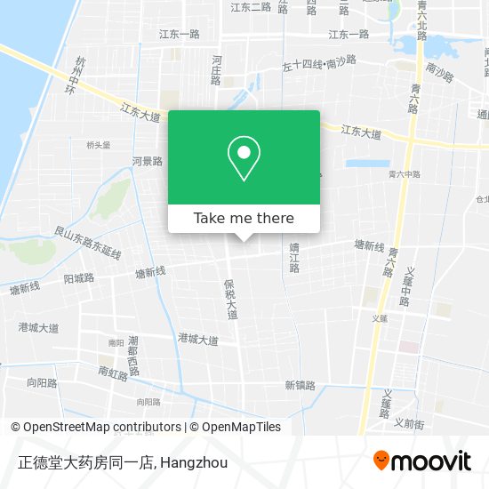 正德堂大药房同一店 map