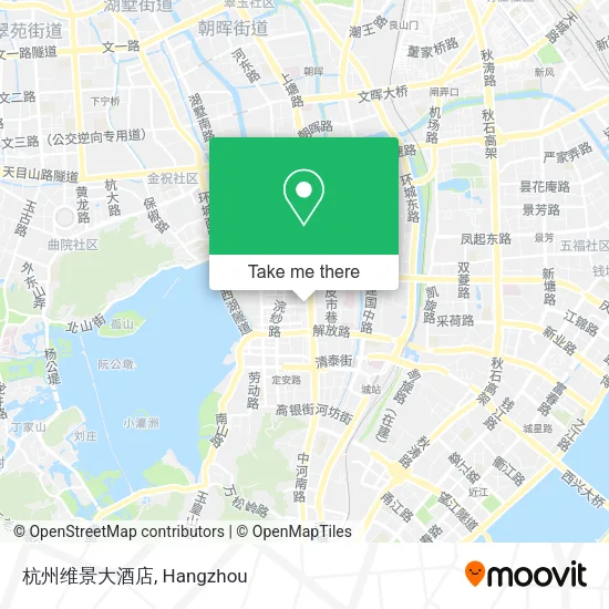 杭州维景大酒店 map