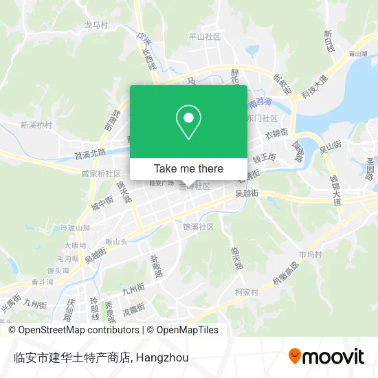 临安市建华土特产商店 map