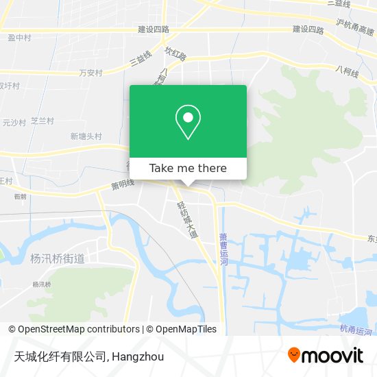 天城化纤有限公司 map