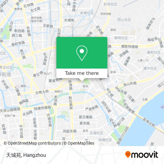 天城苑 map