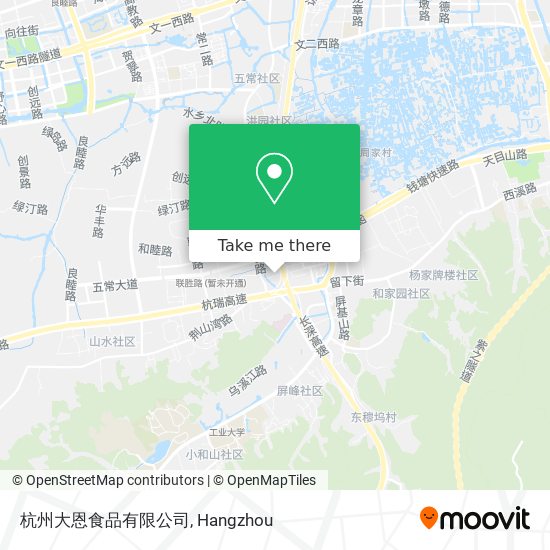 杭州大恩食品有限公司 map