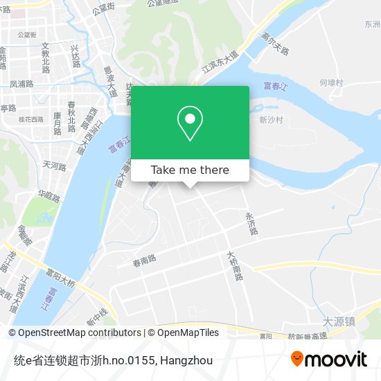 统e省连锁超市浙h.no.0155 map