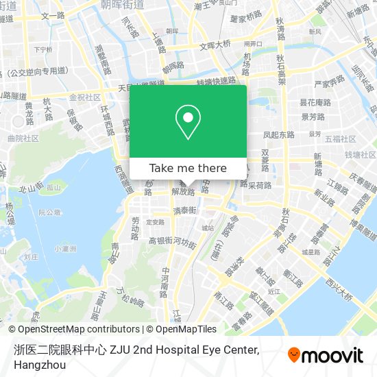 浙医二院眼科中心 ZJU 2nd Hospital Eye Center map