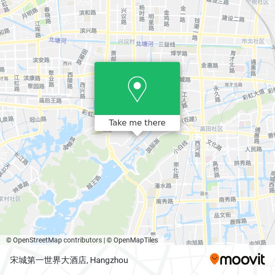 宋城第一世界大酒店 map