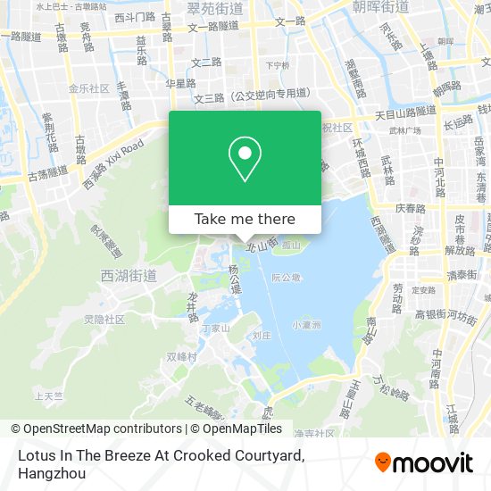 Lotus In The Breeze At Crooked Courtyard map