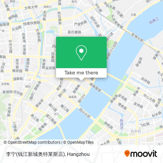 李宁(钱江新城奥特莱斯店) map