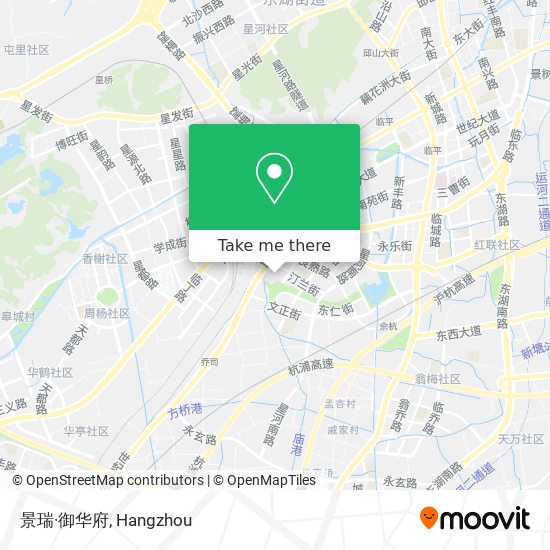 景瑞·御华府 map