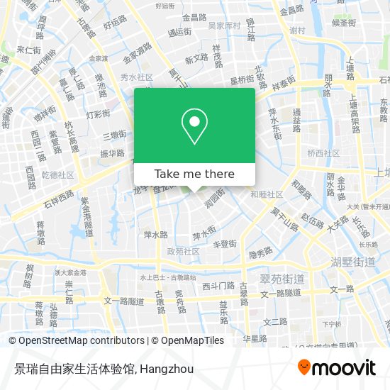 景瑞自由家生活体验馆 map