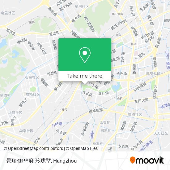景瑞·御华府-玲珑墅 map