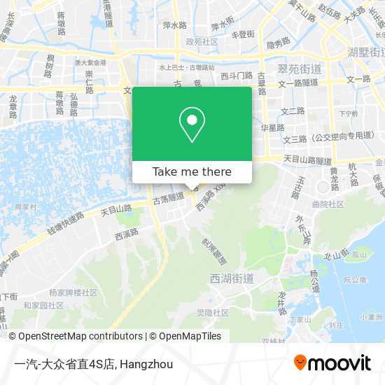 一汽-大众省直4S店 map