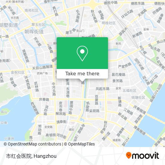 市红会医院 map