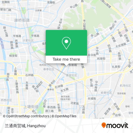 兰通商贸城 map