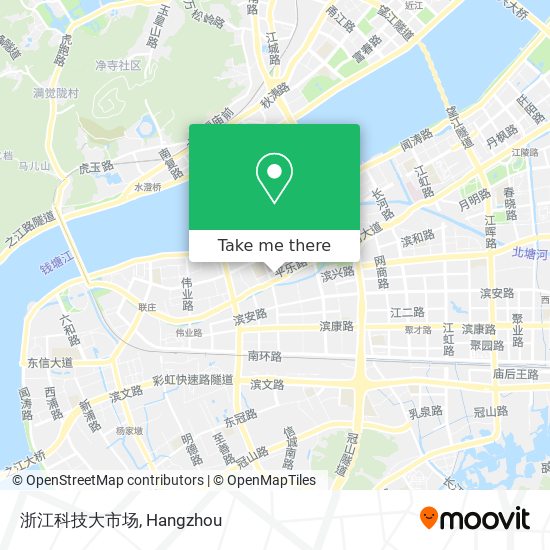浙江科技大市场 map