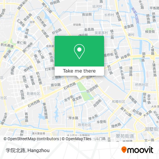 学院北路 map