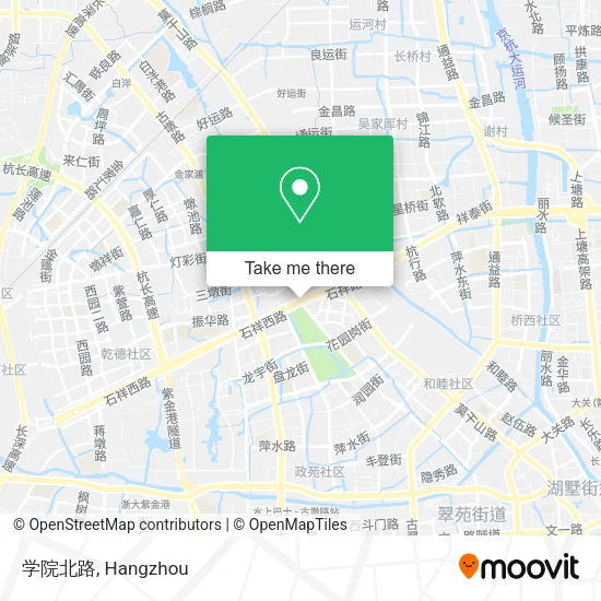 学院北路 map