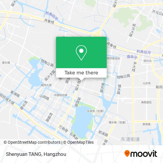 Shenyuan TANG map