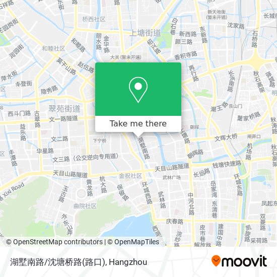 湖墅南路/沈塘桥路(路口) map