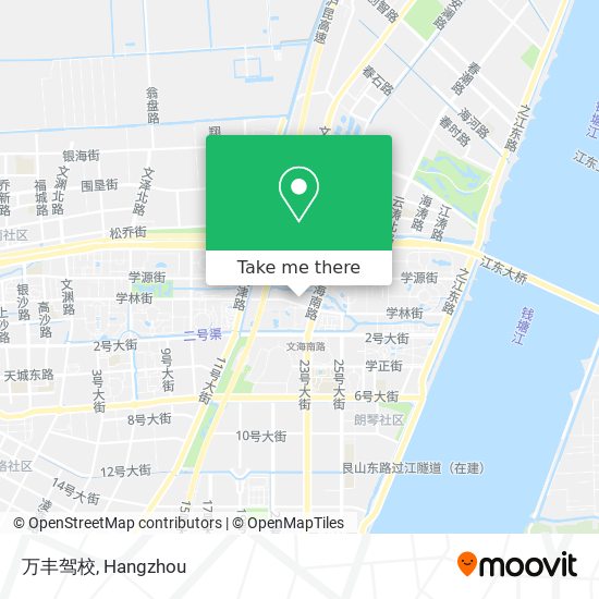 万丰驾校 map