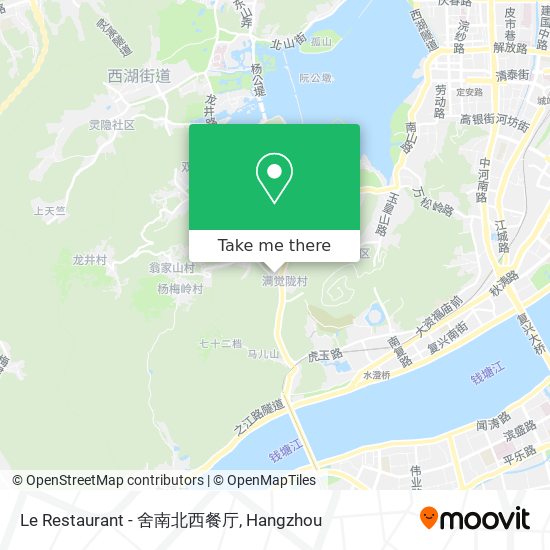 Le Restaurant - 舍南北西餐厅 map