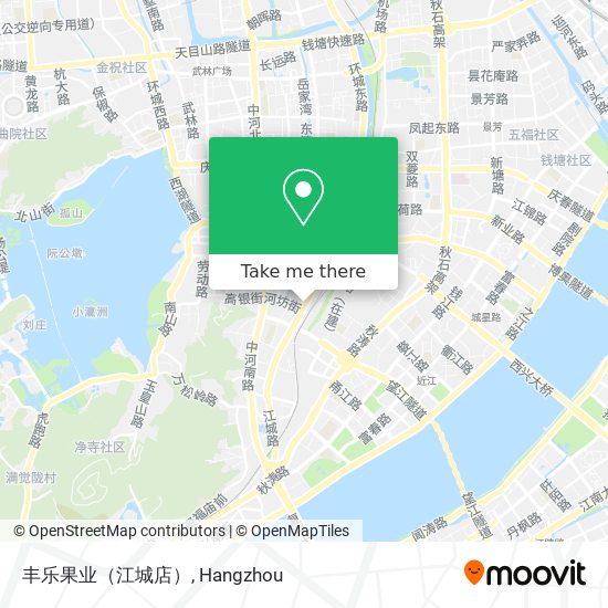 丰乐果业（江城店） map