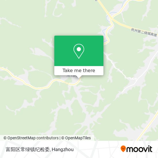 富阳区常绿镇纪检委 map