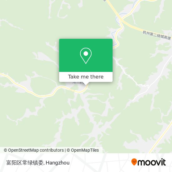 富阳区常绿镇委 map