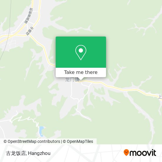 古龙饭店 map