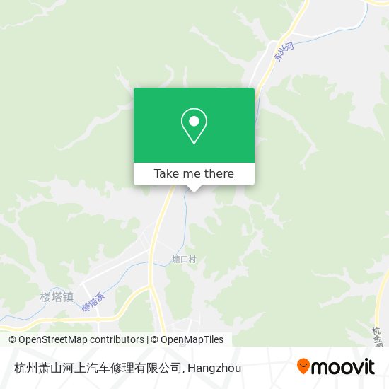 杭州萧山河上汽车修理有限公司 map