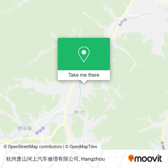 杭州萧山河上汽车修理有限公司 map