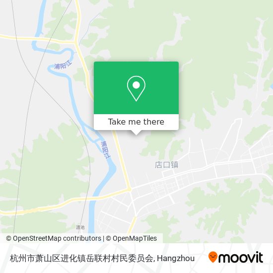 杭州市萧山区进化镇岳联村村民委员会 map
