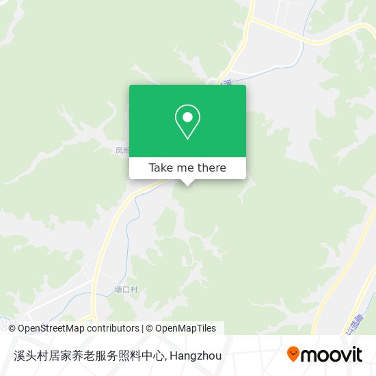溪头村居家养老服务照料中心 map
