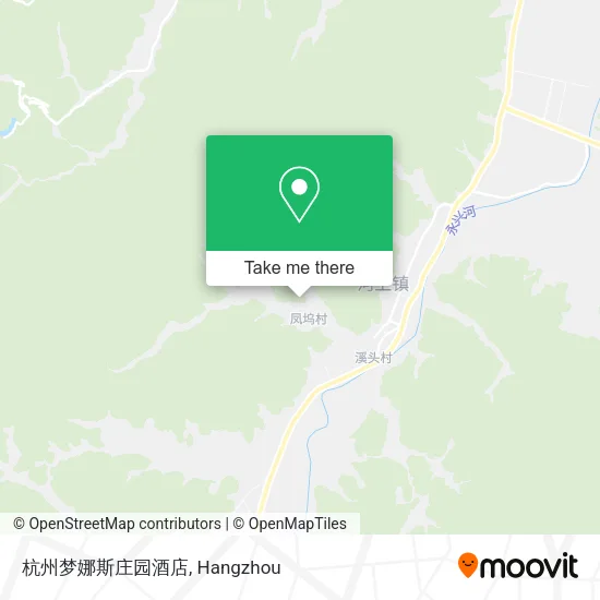 杭州梦娜斯庄园酒店 map