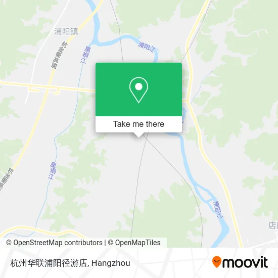 杭州华联浦阳径游店 map