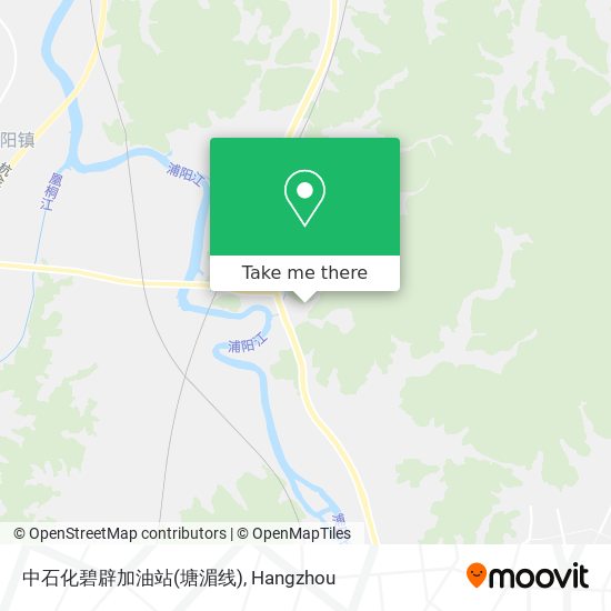 中石化碧辟加油站(塘湄线) map
