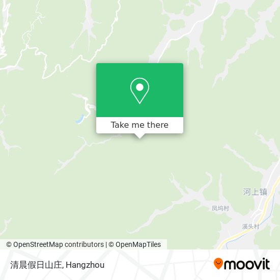 清晨假日山庄 map