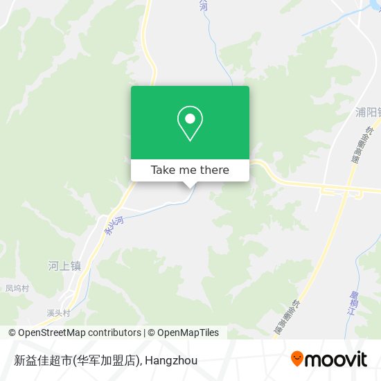 新益佳超市(华军加盟店) map