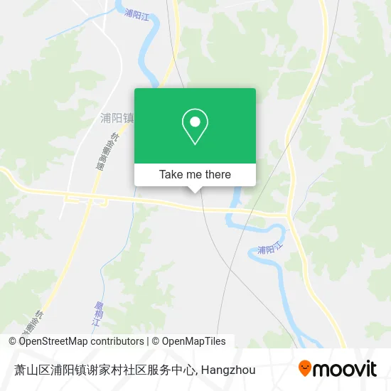 萧山区浦阳镇谢家村社区服务中心 map