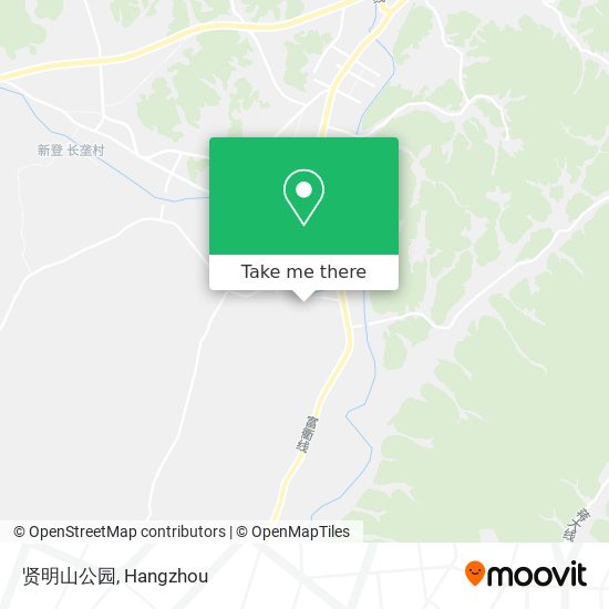 贤明山公园 map