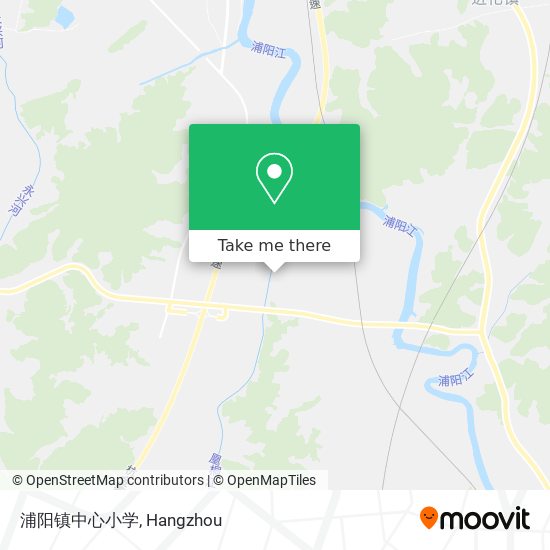 浦阳镇中心小学 map