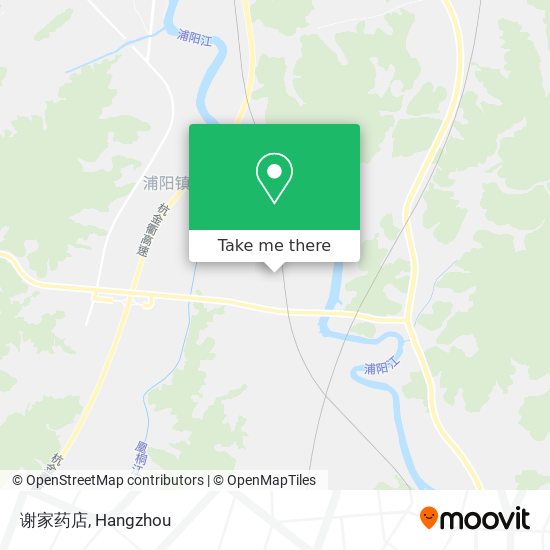 谢家药店 map