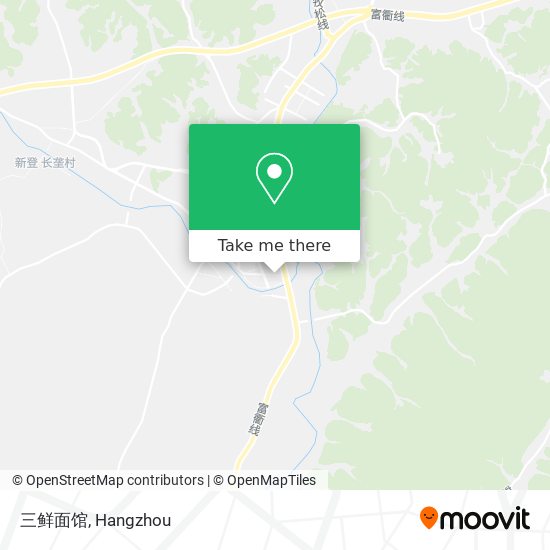 三鲜面馆 map