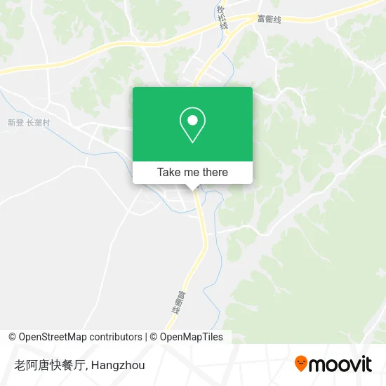 老阿唐快餐厅 map