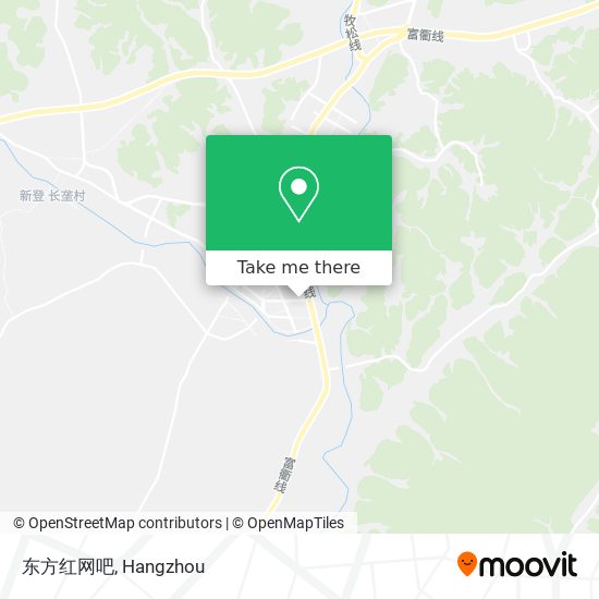 东方红网吧 map