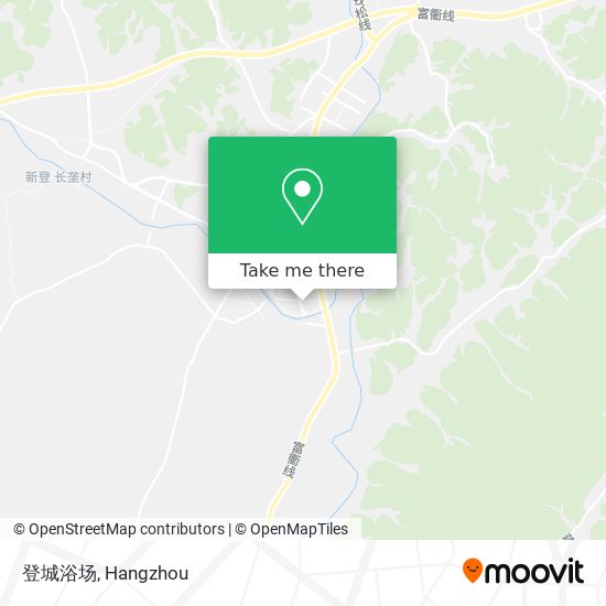 登城浴场 map