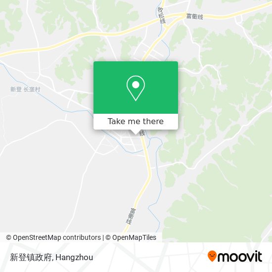 新登镇政府 map