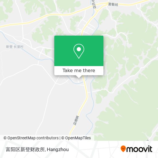 富阳区新登财政所 map