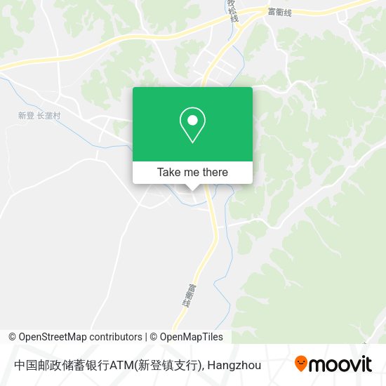 中国邮政储蓄银行ATM(新登镇支行) map