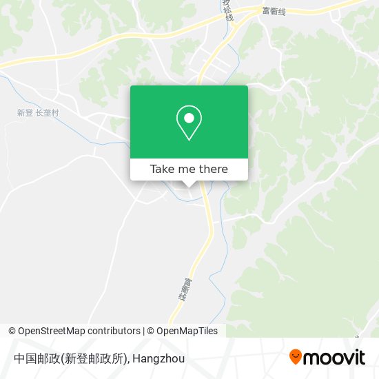 中国邮政(新登邮政所) map