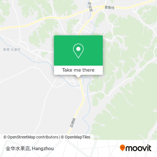金华水果店 map